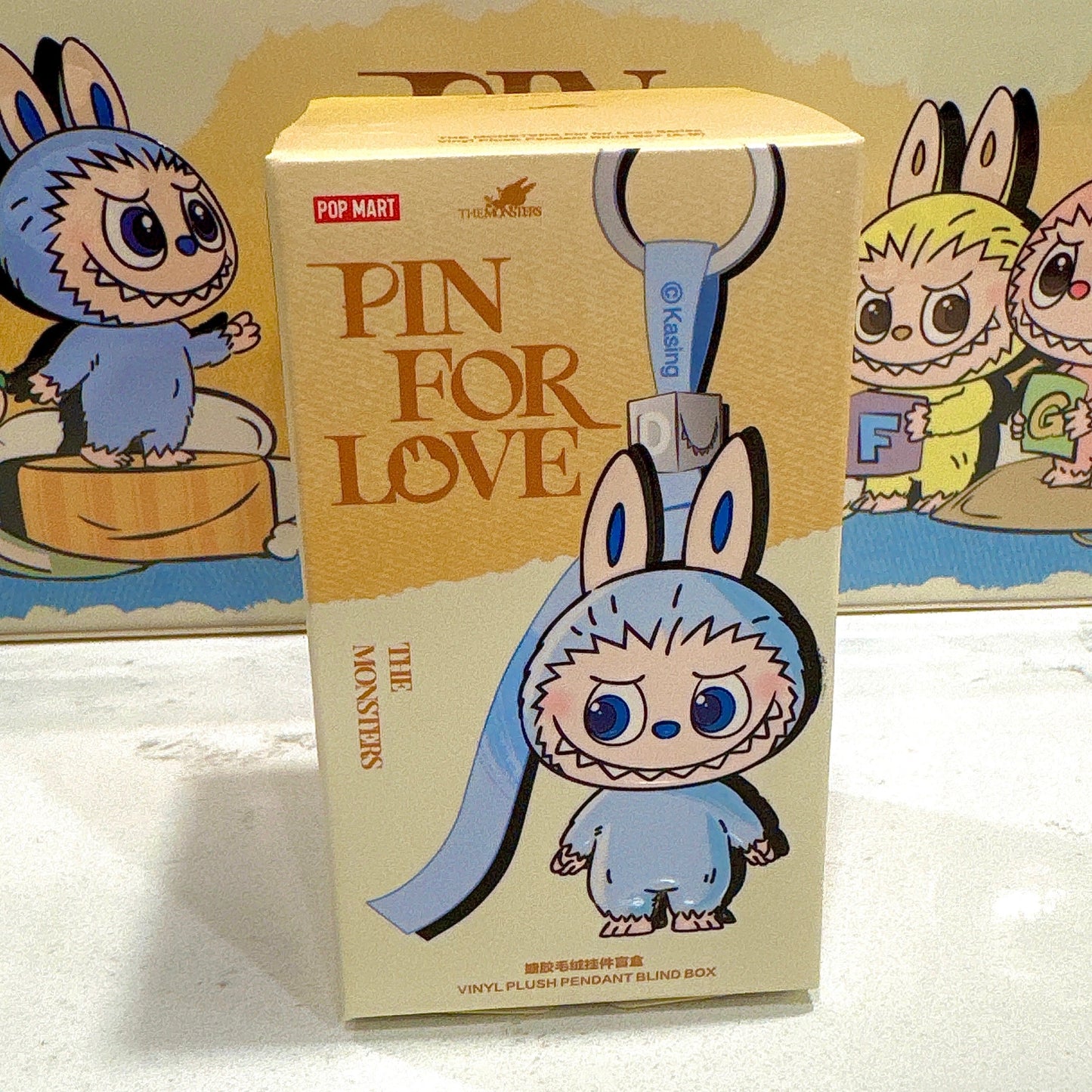 Labubu the Monsters Pin for Love Series (A-M) Single Blind Box