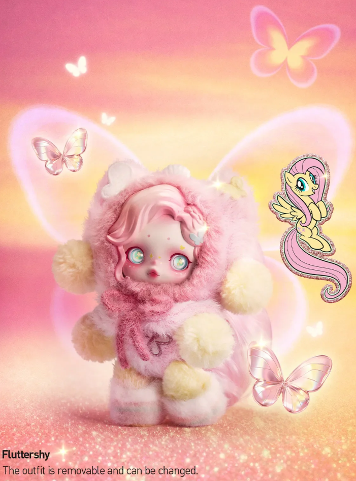 SKULLPANDA × My Little Pony Series Plush Blind Box